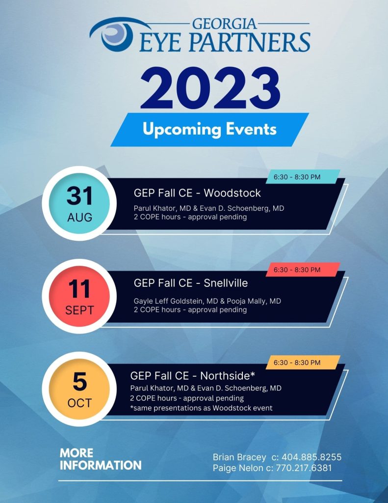 2023 upcoming referring doctors events